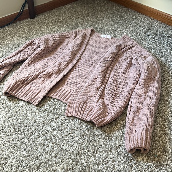 Peach Cardigan - Picture 2 of 2